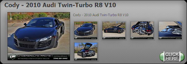 Cody - 2010 Audi Twin-Turbo R8 V10
